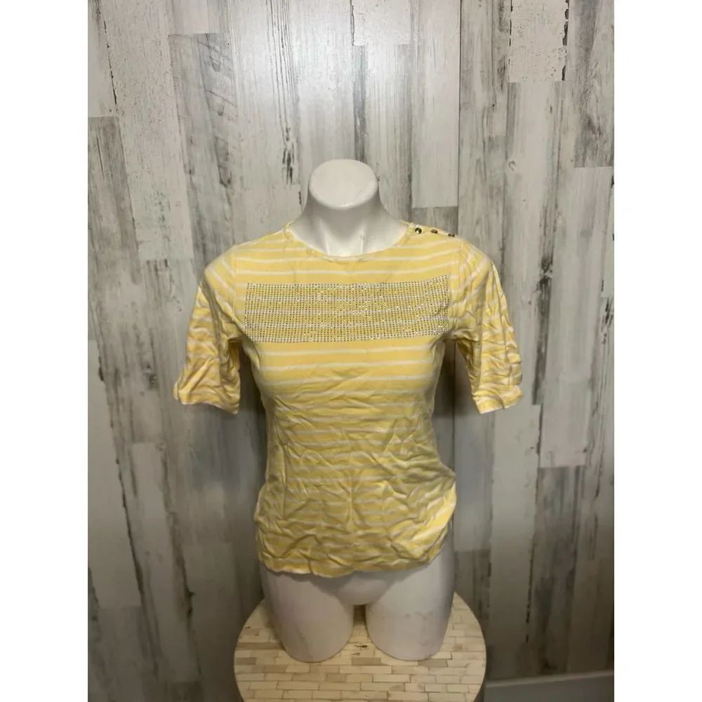 Christopher & Banks Yellow blouse